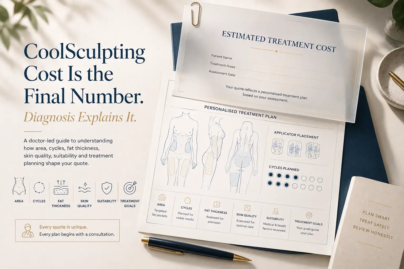CoolSculpting Cost Explained: Why Your Quote Depends on More Than One Number